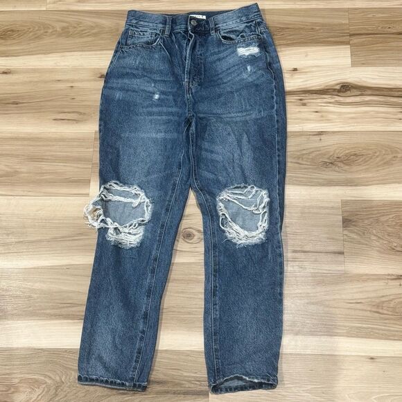 Pacsun Ultra High Rise Slim Distressed Jeans Women’s 28 - Picture 1 of 4
